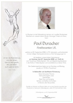 Paul Duracher
